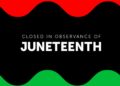 banks closed juneteenth